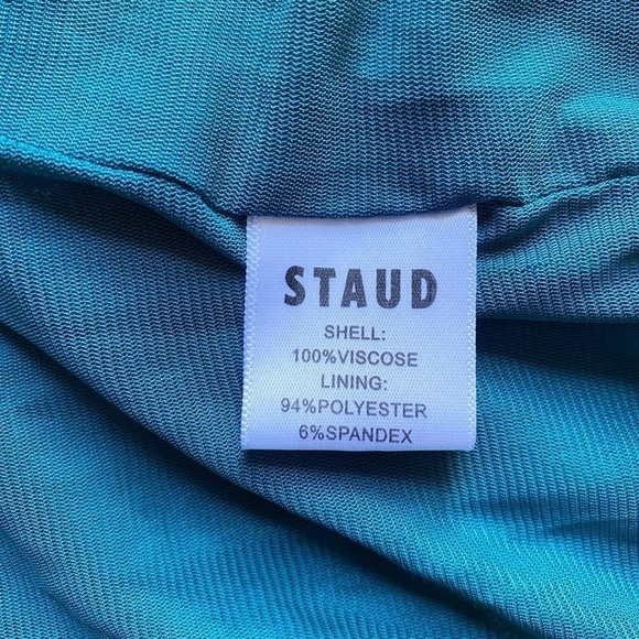 Staud Madonna Colorblock Mini Dress - Picture 7 of 16